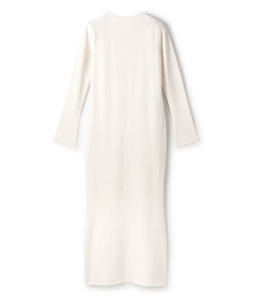 BIYOMA / ビヨーマ ロング・マキシ丈ワンピース | COTTON SILK KNIT DRESS-ネイビー-0 | 詳細1