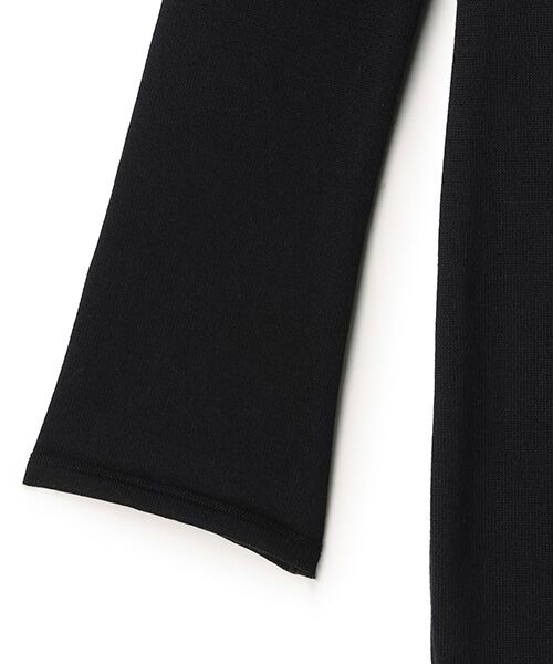 BIYOMA / ビヨーマ ロング・マキシ丈ワンピース | COTTON SILK KNIT DRESS-ネイビー-0 | 詳細8