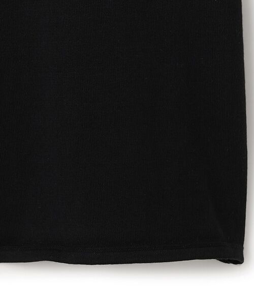 BIYOMA / ビヨーマ ロング・マキシ丈ワンピース | COTTON SILK KNIT DRESS-ネイビー-0 | 詳細9