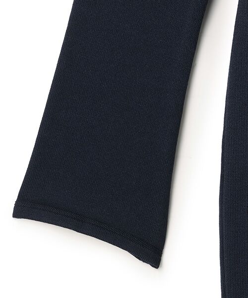 BIYOMA / ビヨーマ ロング・マキシ丈ワンピース | COTTON SILK KNIT DRESS-ネイビー-0 | 詳細13