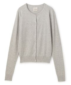 BIYOMA / ビヨーマ カーディガン・ボレロ | CASHMERE SILK KNIT CARDIGAN-グレー-F