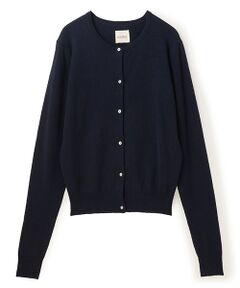 BIYOMA / ビヨーマ カーディガン・ボレロ | CASHMERE SILK KNIT CARDIGAN-ネイビー-F