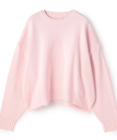 BIYOMA / ビヨーマ ニット・セーター | COTTON ACRYLIC KNIT PULLOVER-ピンク-F