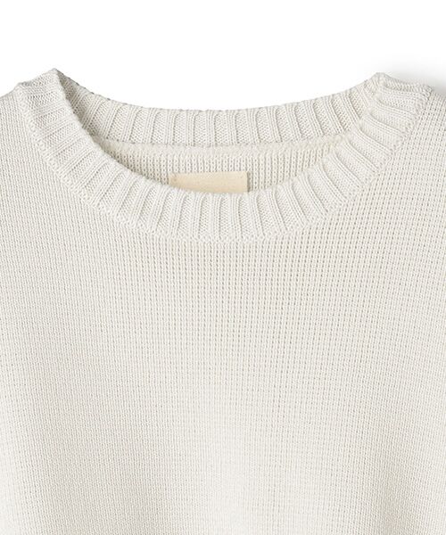 BIYOMA / ビヨーマ ニット・セーター | COTTON ACRYLIC KNIT PULLOVER-ネイビー-F | 詳細2