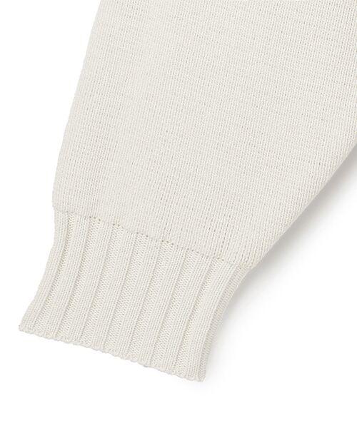 BIYOMA / ビヨーマ ニット・セーター | COTTON ACRYLIC KNIT PULLOVER-ネイビー-F | 詳細3