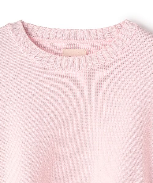 BIYOMA / ビヨーマ ニット・セーター | COTTON ACRYLIC KNIT PULLOVER-ネイビー-F | 詳細12