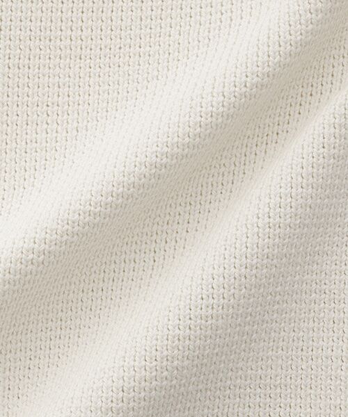 BIYOMA / ビヨーマ カーディガン・ボレロ | COTTON ACRYLIC SHORT SLEEVE KNIT CARDIGAN -ネイビー-F | 詳細5