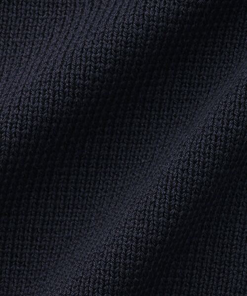 BIYOMA / ビヨーマ カーディガン・ボレロ | COTTON ACRYLIC SHORT SLEEVE KNIT CARDIGAN -ネイビー-F | 詳細10