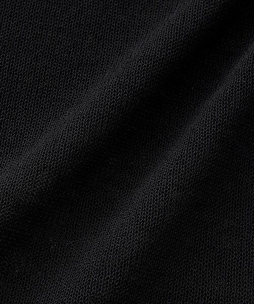 BIYOMA / ビヨーマ ニット・セーター | WOOL NYLON SHORT SLEEVE KNIT PULLOVER-Midnight Blue-F | 詳細5