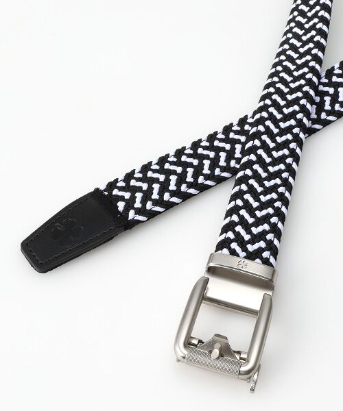♡S♡さん専用です　ブラッククローバー　ベルト　新品　白色 STRETCH BRAIDED LUCK （ベルト・サスペンダー）｜Black Clover