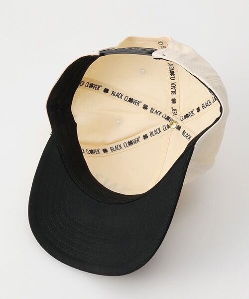 Black Clover / ブラッククローバー キャップ | UPSIDE DOWN LUCK 1 | 詳細3