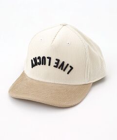 Black Clover / ブラッククローバー キャップ | CORD UPSIDE DOWN LUCK 1