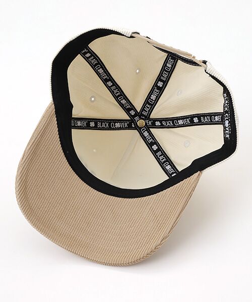 Black Clover / ブラッククローバー キャップ | CORD UPSIDE DOWN LUCK 1 | 詳細3