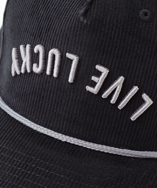 Black Clover / ブラッククローバー キャップ | CORD UPSIDE DOWN LUCK 2 | 詳細4