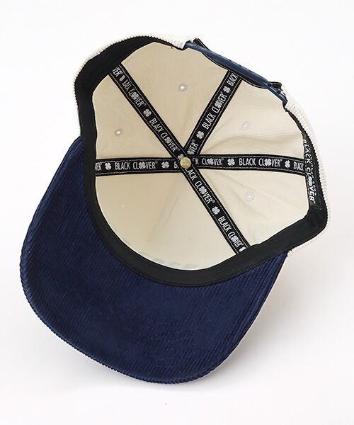 Black Clover / ブラッククローバー キャップ | CORD UPSIDE DOWN LUCK 3 | 詳細3