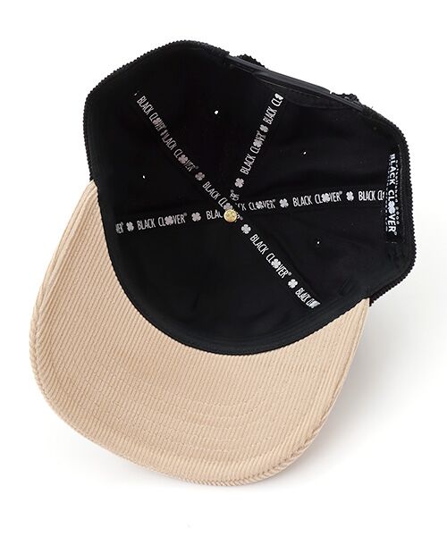 Black Clover / ブラッククローバー キャップ | CORD UPSIDE DOWN LUCK 5 | 詳細3