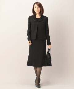 BLACK FORMAL / ブラックフォーマル カーディガン・ボレロ | ネルファータボーダー アンサンブル