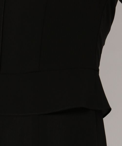 BLACK FORMAL / ブラックフォーマル ドレス | 【洗える】セオプラスジョーゼット ワンピース | 詳細8