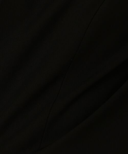BLACK FORMAL / ブラックフォーマル カーディガン・ボレロ | 【タックワンピースタイプ】ストレッチダブルサテン アンサンブル | 詳細9