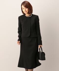 FITTYストレッチ経二重 ジャケット+ワンピース