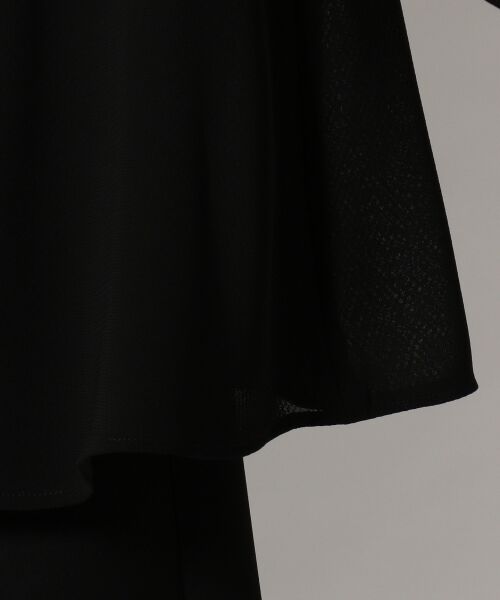 BLACK FORMAL / ブラックフォーマル ドレス | 【洗える】ミクロクロスチェック ワンピース | 詳細9
