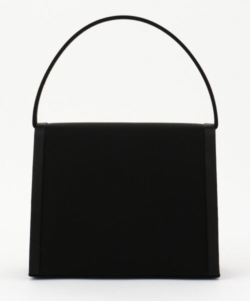 BLACK FORMAL / ブラックフォーマル ハンドバッグ | 【撥水加工】米沢織りへこみマチバック | 詳細2