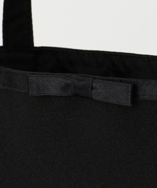 BLACK FORMAL / ブラックフォーマル トートバッグ | 【持ち運びサブバッグ】折り畳み ミニリボンバッグ(A4サイズ) | 詳細9