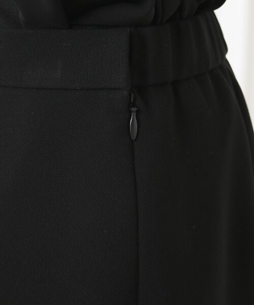 BLACK FORMAL / ブラックフォーマル ミニ・ひざ丈スカート | 【楽々な着心地】NOIE15平二重 スカート | 詳細16