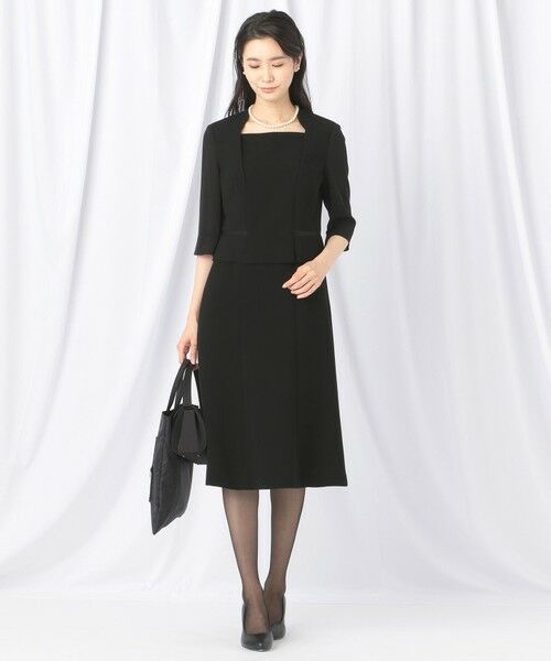 BLACK FORMAL / ブラックフォーマル トートバッグ | 【持ち運びサブバッグ】折り畳み シンプルバッグ(A4サイズ) | 詳細15