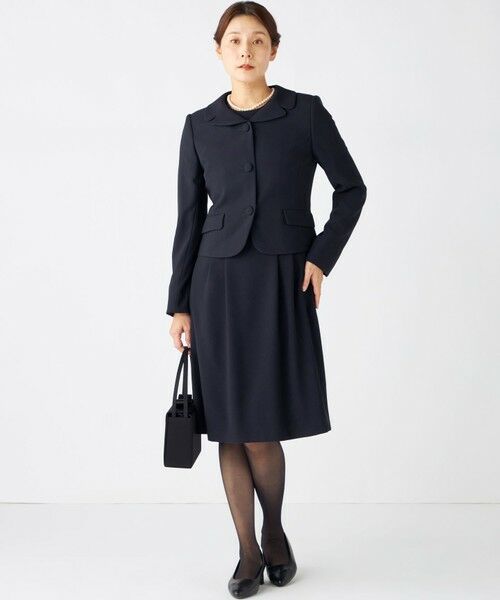 BLACK FORMAL / ブラックフォーマル ハンドバッグ | インナーマグネット リボンバッグ | 詳細12