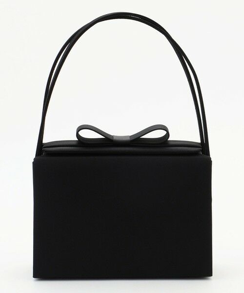 BLACK FORMAL / ブラックフォーマル ハンドバッグ | インナーマグネット リボンバッグ | 詳細13