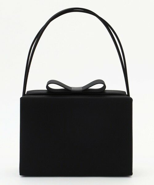 BLACK FORMAL / ブラックフォーマル ハンドバッグ | インナーマグネット リボンバッグ | 詳細14