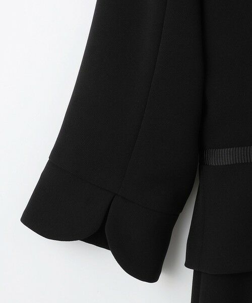 BLACK FORMAL / ブラックフォーマル その他トップス | 【ストレッチ/前開きワンピース】平二重 ジャケット+ワンピース | 詳細16