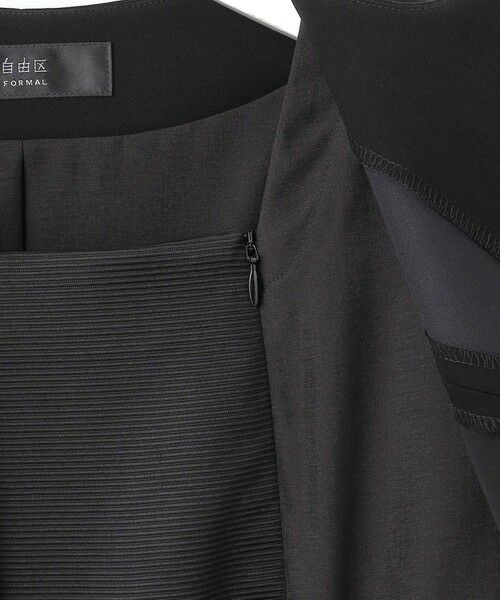 BLACK FORMAL / ブラックフォーマル その他トップス | 【ストレッチ/前開きワンピース】平二重 ジャケット+ワンピース | 詳細19