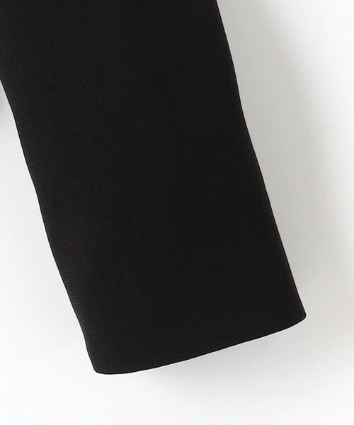 BLACK FORMAL / ブラックフォーマル セットアップ | 【ウォッシャブル対応】ドビーボーダーリボン ジャケット+ワンピース | 詳細16