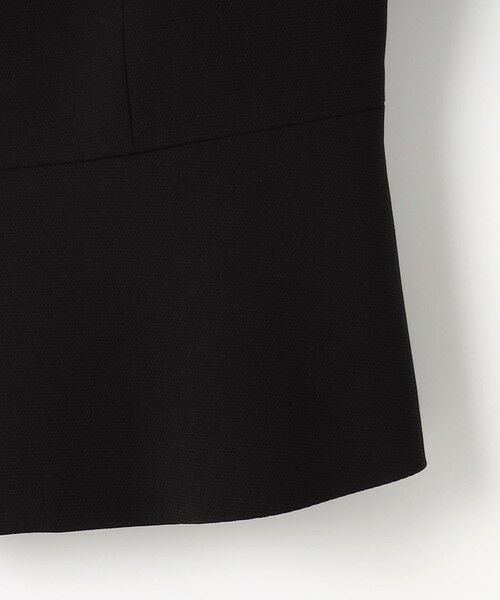 BLACK FORMAL / ブラックフォーマル セットアップ | 【ウォッシャブル対応】ドビーボーダーリボン ジャケット+ワンピース | 詳細17