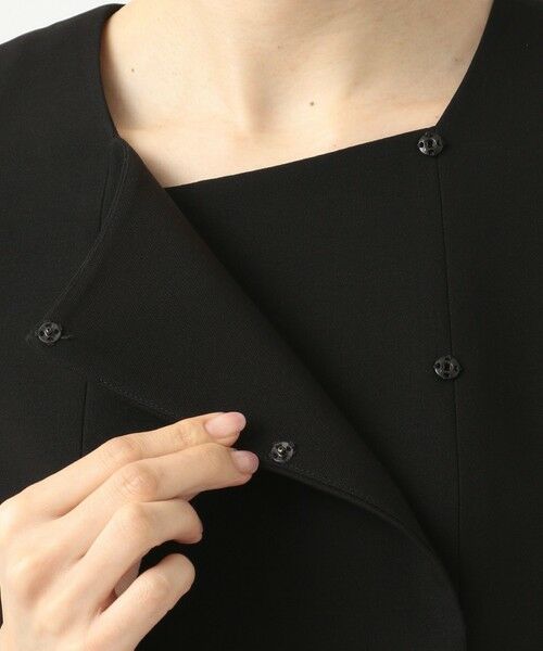 BLACK FORMAL / ブラックフォーマル その他トップス | 【襟華やか】エレガント ジャケット+ワンピース | 詳細24