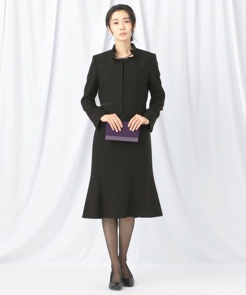 BLACK FORMAL / ブラックフォーマル その他トップス | 【襟華やか】エレガント ジャケット+ワンピース | 詳細3