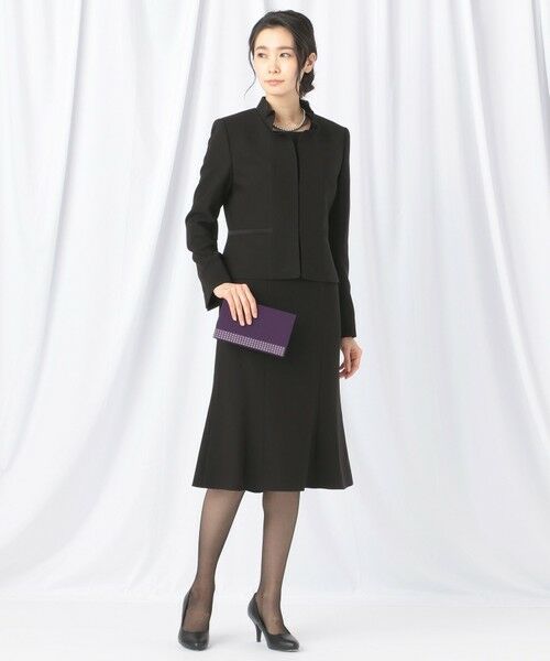 BLACK FORMAL / ブラックフォーマル その他トップス | 【襟華やか】エレガント ジャケット+ワンピース | 詳細4