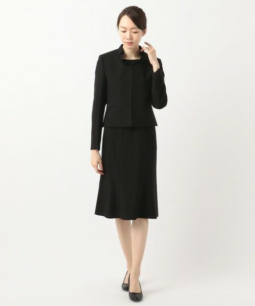 BLACK FORMAL / ブラックフォーマル その他トップス | 【襟華やか】エレガント ジャケット+ワンピース | 詳細9
