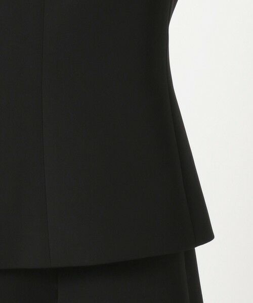 BLACK FORMAL / ブラックフォーマル セットアップ | 【洗える/縦横ストレッチ】セオプラスエス横二重ジャケット+ワンピース | 詳細20