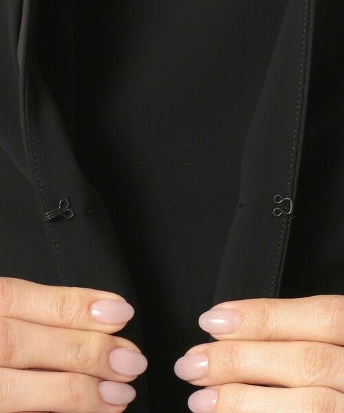 BLACK FORMAL / ブラックフォーマル セットアップ | 【洗える/縦横ストレッチ】セオプラスエス横二重ジャケット+ワンピース | 詳細21