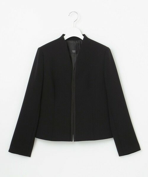 BLACK FORMAL / ブラックフォーマル セットアップ | 【洗える/縦横ストレッチ】セオプラスエス横二重ジャケット+ワンピース | 詳細28