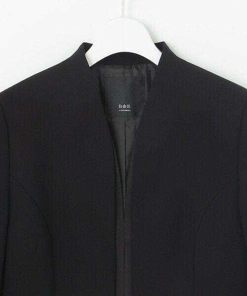 BLACK FORMAL / ブラックフォーマル セットアップ | 【洗える/縦横ストレッチ】セオプラスエス横二重ジャケット+ワンピース | 詳細29