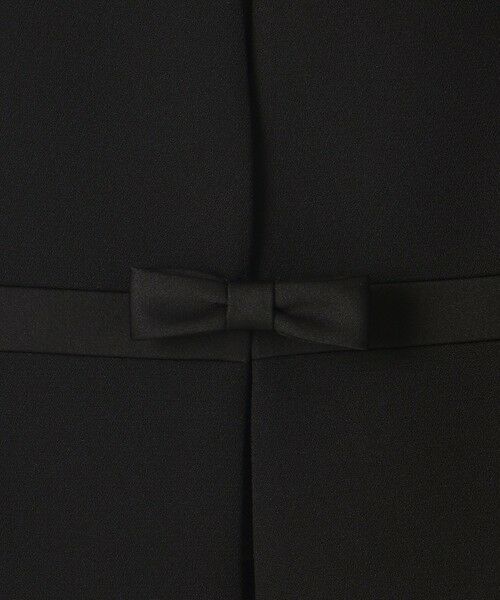 BLACK FORMAL / ブラックフォーマル セットアップ | 【洗える】ウォッシャブルストレッチバックサテン ジャケット＋ワンピース | 詳細21