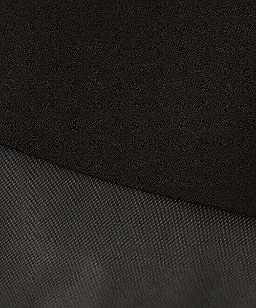 BLACK FORMAL / ブラックフォーマル セットアップ | 【洗える】ウォッシャブルストレッチバックサテン ジャケット＋ワンピース | 詳細22