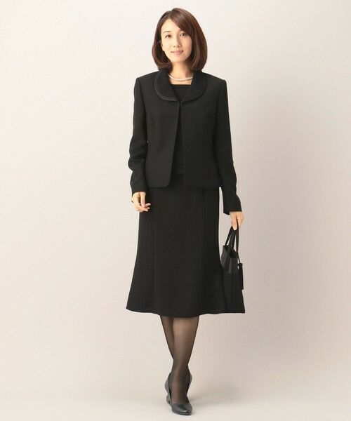 BLACK FORMAL / ブラックフォーマル その他小物 | 【日本製】米沢織 あおり式トート | 詳細17