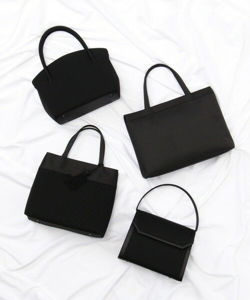 BLACK FORMAL / ブラックフォーマル その他小物 | 【日本製】米沢織 あおり式トート | 詳細21