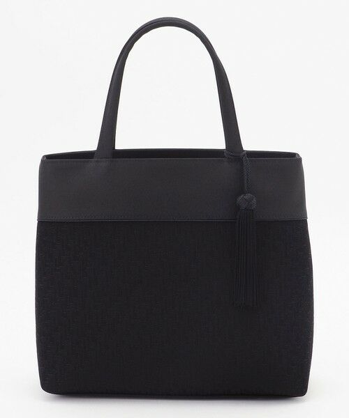 BLACK FORMAL / ブラックフォーマル その他小物 | 【日本製】米沢織 あおり式トート | 詳細22