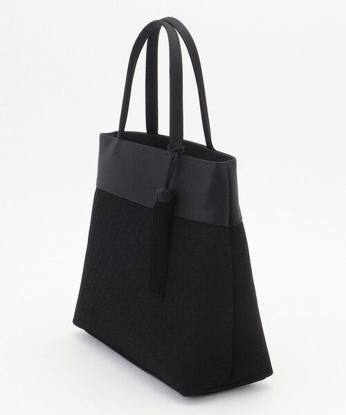 BLACK FORMAL / ブラックフォーマル その他小物 | 【日本製】米沢織 あおり式トート | 詳細7